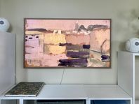 Samsung The Frame QE50LS03B 50" 4K QLED med teakram