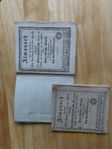 2 Almanackor från 1842 och 1848