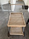 Serveringsvagn i teak