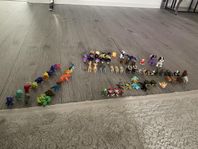 Mini djurfigurer och dinosaurier 78 st