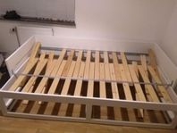 IKEA Brimnes säng med 2 skummadrasser (80x200) – Vit