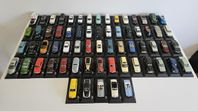 Stor samling Edition Atlas Volvo 65st modellbilar skala 1/43