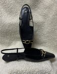 Ballerina skor med slingback stl 42 Nya