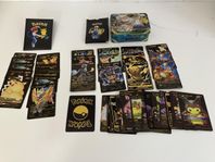 svarta Pokémon kort 