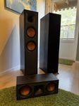 Klipsch R-820F golvhögtalare + R-52C Center