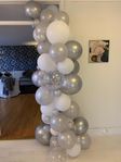 Färdig ballongportal till festen