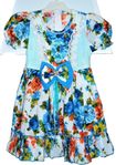 Ny blommig klänning strl. 92/98 – perfekt till midsommar!