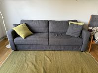 Bäddsoffa 3-sits/2-bädds