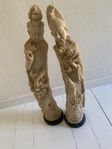Elegant par orientaliska figurer