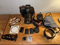 Canon EOS 5D Mark III med 24-105mm f/4L och batterigrep