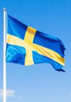 Svensk flagga 550 cm