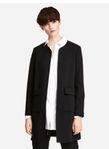 H&M En kort kappa svart / stl 36 * L 90