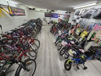 Nyservade begagnade cyklar 