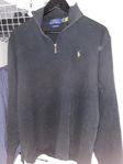 svart Ralph lauren half zip