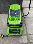 24V Lithium Batteri inkl. Laddare - Greenworks tool