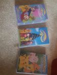 3 Barnvideor (VHS) på polska -Teletubbysx2, Pokemon.