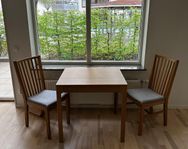 IKEA Ekedalen bord & 2 Norrnäs stolar