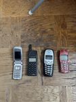 Mobil telefoner 4 stycken