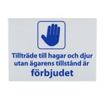 Skyltar för Lantbrukare