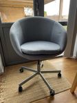 IKEA SKRUVSTA Skrivbordsstol, Vissle grå, nypris 1795kr