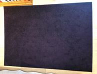 Ryamatta mörklila 120x160 cm, mycket bra skick!