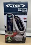 Ny CTEK MXS 3.8 batteriladdare för 12V bly och AGM batteri