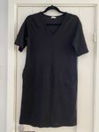 Svart klänning Filippa K S, double face t-shirt dres