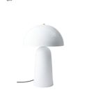 Affari of Sweden -Fungi bordslampa, L , vit, höjd 61cm 