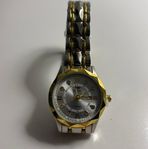 Elegant TERINV Quartz Damklocka - Silver och Guld färg