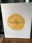 Oljemålning ”Solen”