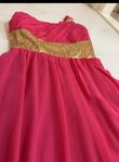 Spets Barbie klänning Rosa & Guld  stl 38  / L 150