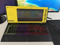 Keyboard: Corsair K55 RGB PRO RGB Inköpt hösten 2024.