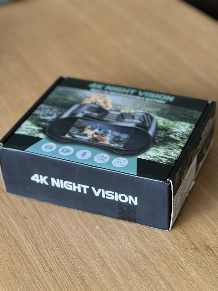 4K mörkerkikare med inspelning