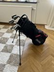 Golfklubbor med bag