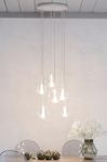NUD Collection, MOON Chandelier Clear (taklampan)