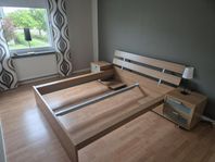 Ikea Hopen sängram inkl. 2 st sängbord