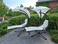Hängsängar med solskydd (avtagbart)