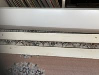 NY bred sparksockel 17 cm, 2 NYA träskivor, golvlister