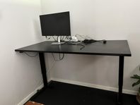  SWANEKE Height-adjustable desk SVANEKE 80x160 black
