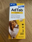 AdTab, fästingpiller för hund 22-45 kg