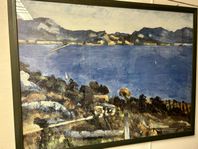 Stor affisch av Cézanne