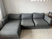 Mörkgrå bäddsoffa - Ikea