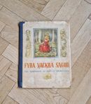 Fyra vackra klassiska sagor Snövit Törnrosa Rödluvan 1945