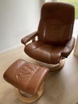 Fåtölj med fotpall Stressless Ekornes