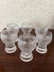 6 st snaps/shotglas TIMO SARPANEVA,