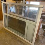 Glasparti aluminium 3 delar
