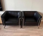 HjH office CURACAO loungefåtöljer 2 st