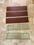 Retro String hyllplan i teak