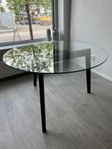 Matbord runt glas - hemkörning