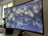 Samsung C27JG50QQU 27” Curved Monitor – Mycket bra skick